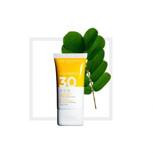clarins creme solaire dry touch spf 3o viso