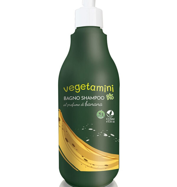 8054301810853 - vegetamini-bagno-shampoo-bio-alla-banana-ml-500-